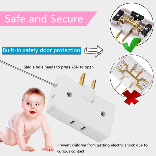 (🔥2024Last Day Promotion - 49% off)2024-180 Degrees Rotatable Socket Converter